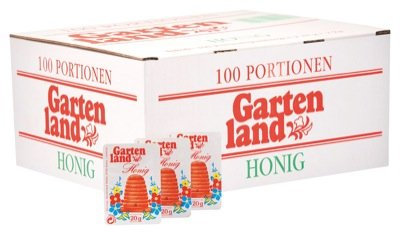 Gartenland Bienenhonig Portionen 100x20g