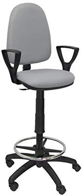 Piqueras y Crespo Taburete Ayna Bali Gris Claro Brazos fijos, Talla Unica