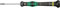 Wera 05118017001 2035 Elektroniker-Schlitzschraubendreher, 0,30 x 2,0 x 50 mm