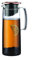 Bodum Krug mit Sieb, Deckel mit Filter, Glas, Rich Copper, 10 cm