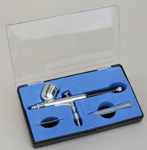 Pro-Lift-Werkzeuge Airbrush Spritzpistole Double Action Becher 7ml Düse 0,3mm Lakierpistole Sprühpistole Doppeltwirkend
