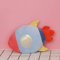 Eyands Rocket-Kissen - Super Soft Nette Kissen für Schlafzimmer Dekoration, Schöne Rakete Kissen Baby, Kinder (19.7x11.8inch)