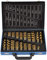 NAIZY Coffret de Forets en Métal, 170 pcs, Acier et Bois, Toutes Perceuses 1 ŕ 10 mm, Angle de Pointe 135°, HSS Cobalt