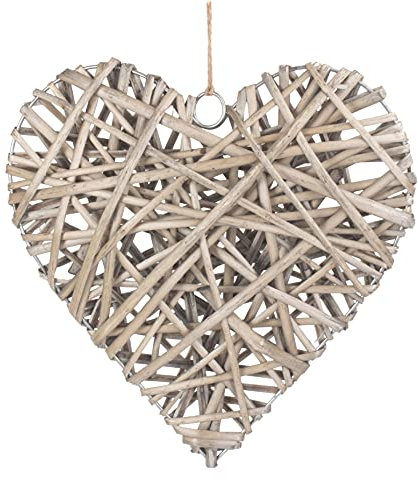 Willow Direct Full Wash Wicker Heart (Large)