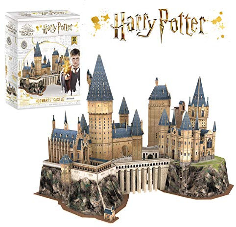 Party town DS1013HPT Harry Potter, Hogwarts Schloss, 3D-Puzzle, Modelle zum Bauen von Erwachsenen, lustige, Geschenk für Kinder, Raumdekoration, 197 Teile