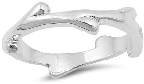 Joyara Sterling Silber 925 Zweig Ring