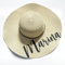 Pamela personalizada beige o marrón personalizada con texto
