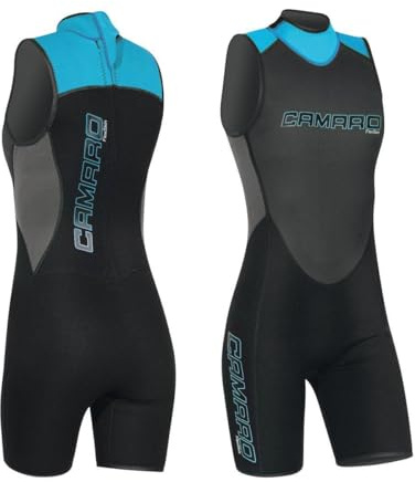 Camaro Flex Skin Baia Combinaison shorty en néoprène pour femme Taille XL
