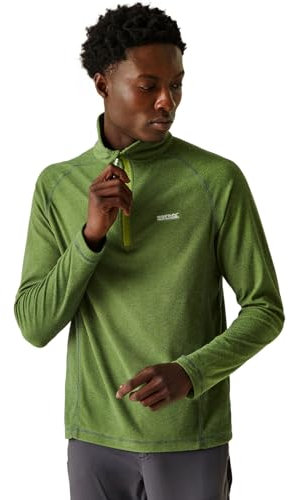 Regatta Herren Men's Montes Lightweight Half Zip Fleece, Piquant Green, L