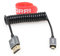 DRRI Hochgeschwindigkeits-8K-Micro-HDMI-auf-HDMI-2.1-Kabel für Canon EOS R5 R5c R6 M6 Mk2 | FUJIFILM X-T| Nikon Z6 Z9 zum Atomos Ninja 5 Monitor