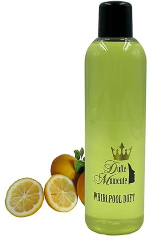 Dufte Momente | Whirlpool Duft 260ml | Citrus | mit naturreinen und natürlichen ätherischen Ölen | kein Schaum | vegan und ohne Tierversuche