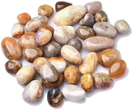 XYUERU Galets naturels polis, Pierres décoratives de Couleurs mélangées, Roches de rivière de Gravier d'aquarium for Plantes en Pot, aménagement paysager et décoration intérieure