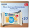 Alete bewusst Kinderkeks, ab dem 8. Monat, Butterkeks aus Weizen für Kinder, handlich verpackte Kekse als kleiner Snack, perfekt für unterwegs & zwischendurch, 20 x 45 g