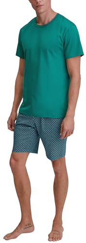 CALIDA Special Kurz-Pyjama Herren, aus 100% Baumwolle