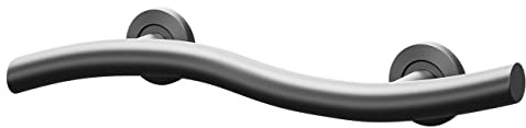 Wholesale Domestic Colore Matt Black 18 Curved Grab Rail
