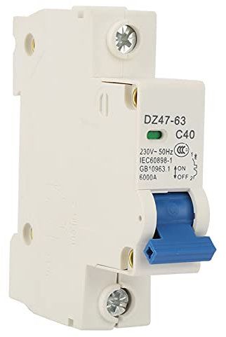 Disjoncteur Miniature Unipolaire 230 V CA DZ4763 pour Système D'énergie Solaire (40a)