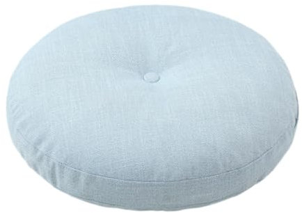 Gralara Bodenkissen Bodenkissen Meditation Pouf Stuhl Pad für Schlafzimmer Meditation Büro, Hellblau