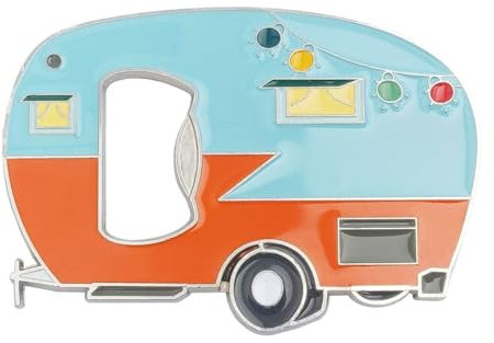 Feeuid Bottle Opener Magnetic with Fridge Magnets Sticker,RV- Bottles Opener Caravan Bottle Beer Opener Beer Gift
