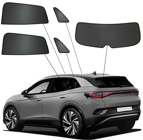 SunClip Sicht- & Sonnenschutz passgenau | kompatibel mit Volkswagen ID.4 (E21) 2020-