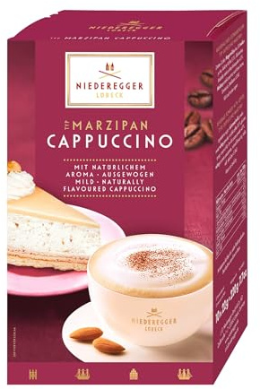 Niederegger Marzipan Cappuccino Sachets 10 x 22g