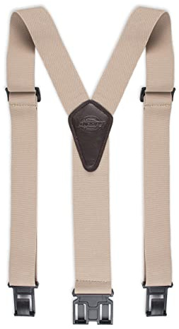 Dickies Men's Perry Suspender, Beige, One Size