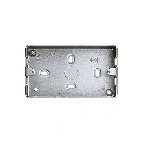 MK Electric Metalclad/Albany 3/4 Gang Box with Knockouts