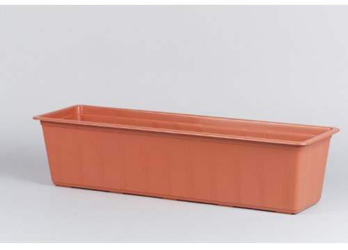 Ebert Blumenkasten Super, terracotta, 80 x 18 x 14 cm, 1002780