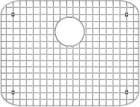 Whitehaus Collection WHNU2519G-SS Stainless Steel Sink Grid, Stainless Steel