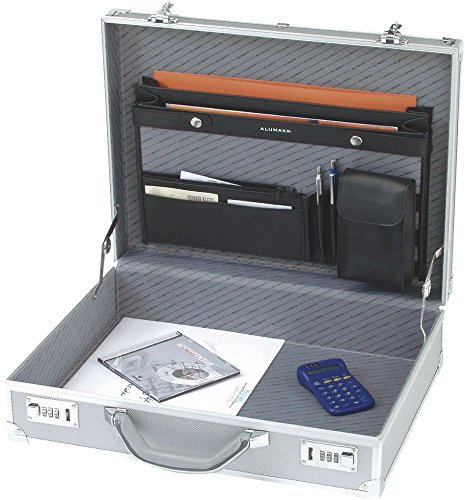 Alumaxx Aktenkoffer Attachékoffer Alukoffer OCTAN Aluminium Silber 45103