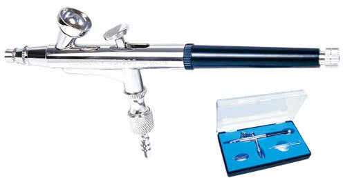 Pistola a spruzzo aerografo Fengda® BD-205 con ugello 0,2 mm