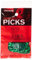 Planet Waves 1 cgp4 – 10 10STÜCK Zelluloid grün, Perleffekt Plektrum Plektren Celluloid, grün, Perleffekt, Bild, Standard, mittel, 0,7 mm)