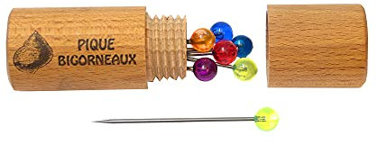 Pinchos para caracoles 6 tenedores en estuche de madera de haya