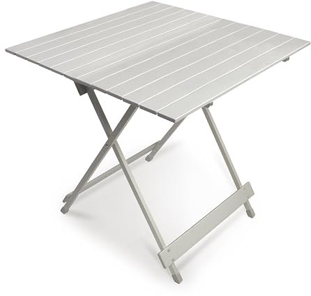 Dometic - Leaf Tisch Medium - Gartenmöbel - Camping Zubehör - Campingtisch - Reise Gadgets - Aluminium