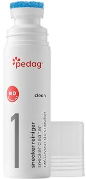 pedag Sneaker Cleaner–Gummisohlen-Reiniger (75ml) | befreit helle Gummisohlen gründlich von Schmutz & Verfärbungen | in geschlossenen Räumen anwendbar | biologisch abbaubar
