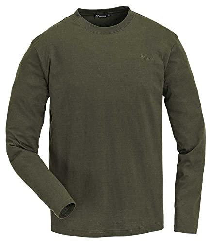 Pinewood Herren Langarm Shirt im Doppelpack - Bequeme Longsleeves aus 100% Bio-Baumwolle für EIN angenehmes Tragegefühl auf der Haut - Schlichtes & Zeitloses Design