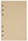 Kunstleder-Tagebuch, Notizbuch, nachfüllbar, Spiralbindung, klassisch, geprägt, Reise-Tagebuch, mit Blanko-Seiten und Retro-Anhängern, von Maleden Refills