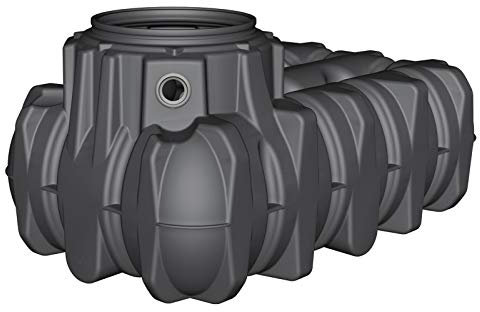 Graf Regenwasser-Flachtank Platin Regenwassertank Zisterne Wassertank 3.000 L