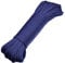 DonDon 30 Meter langes Stoffband Nylon-Schnur Paracord-Seil Survival Band zum Basteln und für Outdoor Camping Aktivitäten 4 mm - 7 Stränge dunkelblau