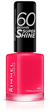 Rimmel London, 60 Seconds Super Shine, collezione Tom Daley, smalto per unghie, 070 Back To Basics, 8 ml