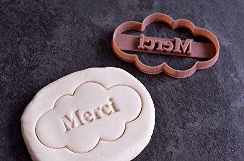 Emporte-pièce Nuage Merci