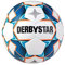 Derbystar Kinder Fußball Stratos Light, Weiss blau orange, 4, 1037400167