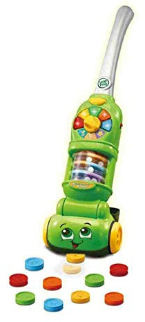 LeapFrog Pick Up & Count Vacuum, Role Play Toy with Lights, Colours & Counting, Pick Up Counters in Three modes of play, Learning Toy for Children Age 2+, Gift