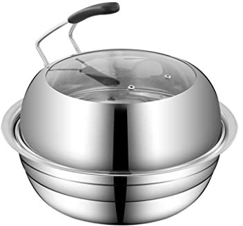304 Stainless Steel Steam Hot Pot Household Multi-Function Steamer Covered Saucepot Steamer Set