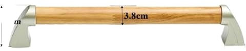 Achilles Griff für Badewanne & Dusche - Sicherheitsgriff - Toilettenbügel - Griff für Badewanne oder Dusche (30 cm, Holz)