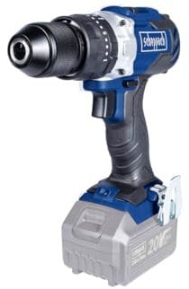 Scheppach BCCD70-20ProS Akku-Schlagbohrmaschine, 20 V, 13 mm, bürstenlos, 2 Geschwindigkeitsstufen, Lithium-Akku nicht im Lieferumfang enthalten, Ladegerät nicht im Lieferumfang enthalten. Marke: