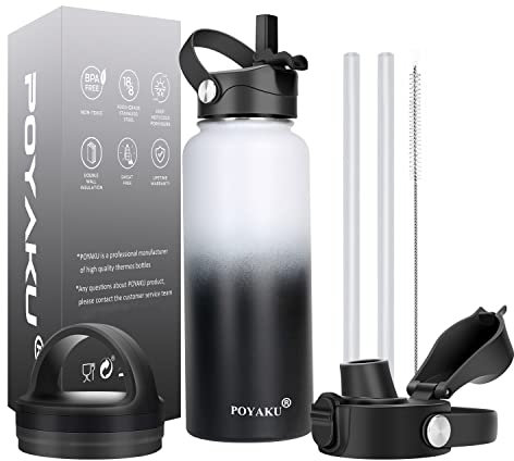 POYAKU Insulated Beverage Bottle