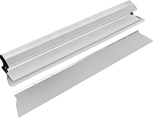 DrRobor 80cm Hoja de Alisado para Paneles de Yeso, Llana Alisar Paredes para Emplastecer con Cuchilla Reemplazable