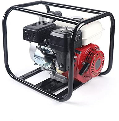 Pompe à eau pour eaux usées à essence 2 4 temps 6,5 CV 210 cc Pompe à moteur de jardin, fontaine de bassin