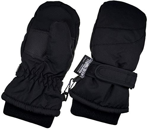 Manoplas para niños, bebés y bebés - Guantes de invierno impermeables Thinsulate