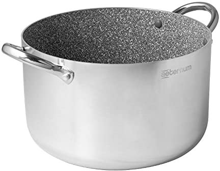 Pentola da Cucina in Alluminio Antiaderente Grande Famiglia Deluxe 28 cm Aeternum Bialetti